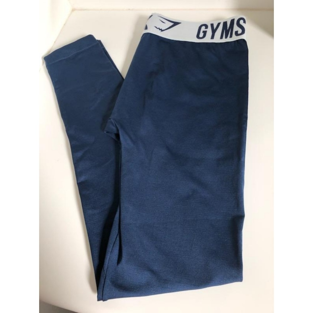 SOLD: Gymshark M Blue Fit Leggings
